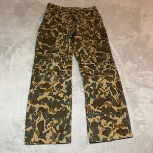 Vintage 90s Rothco x Bear Archery Fred Bear Camo BDU Cargo Pants Men Brown 32x30